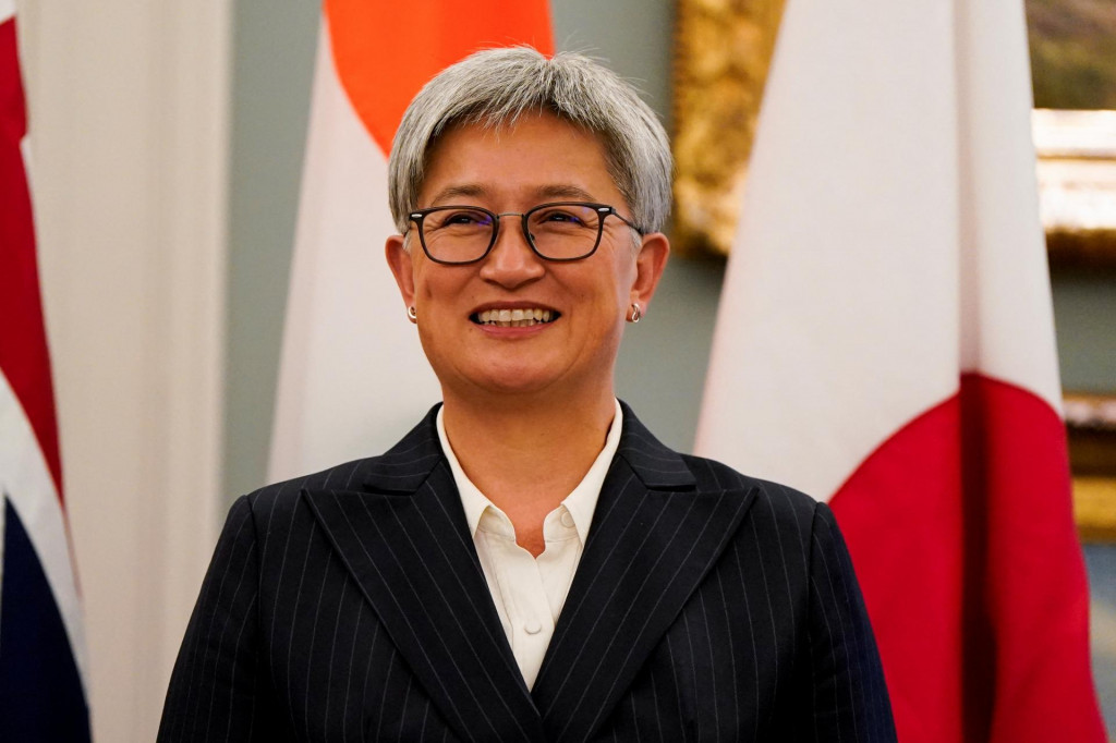 Austrálska ministerka zahraničných vecí Penny Wongová. FOTO: REUTERS