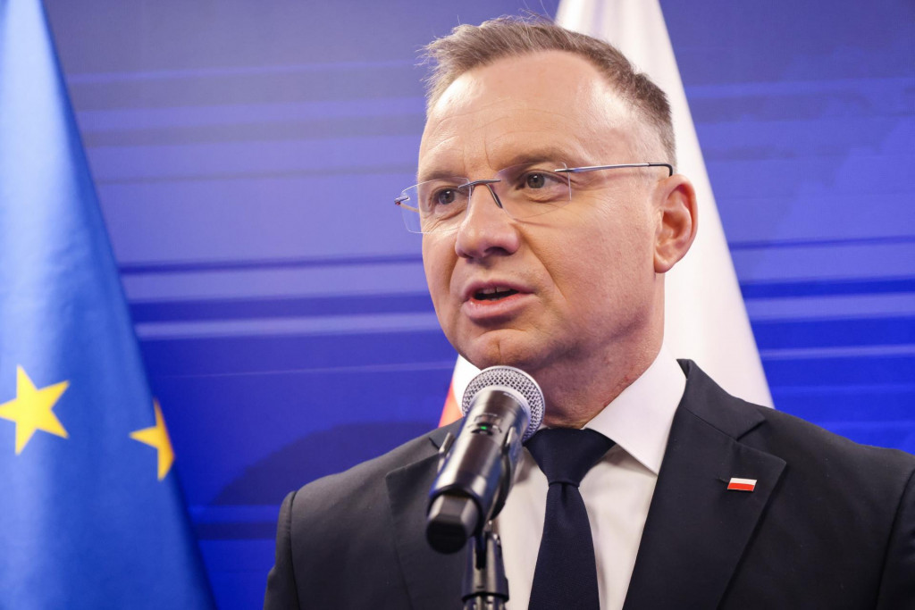 Poľský prezident Andrzej Duda. FOTO: TASR/AP