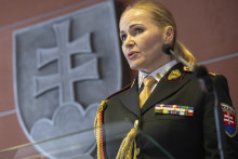 Nová prezidentka Policajného zboru Jana Maškarová. FOTO: TASR/Martin Baumann