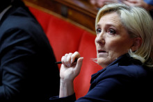 Francúzska krajne pravicová politička Marine Le Penová. FOTO: Reuters