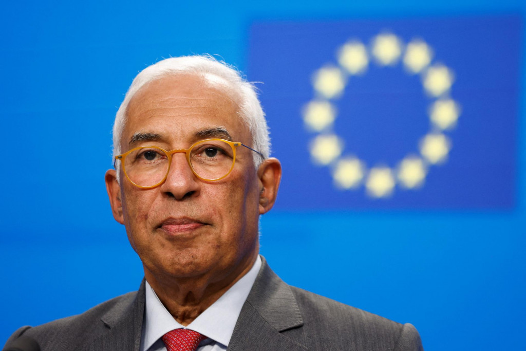 Predseda Európskej rady António Costa. FOTO: Reuters