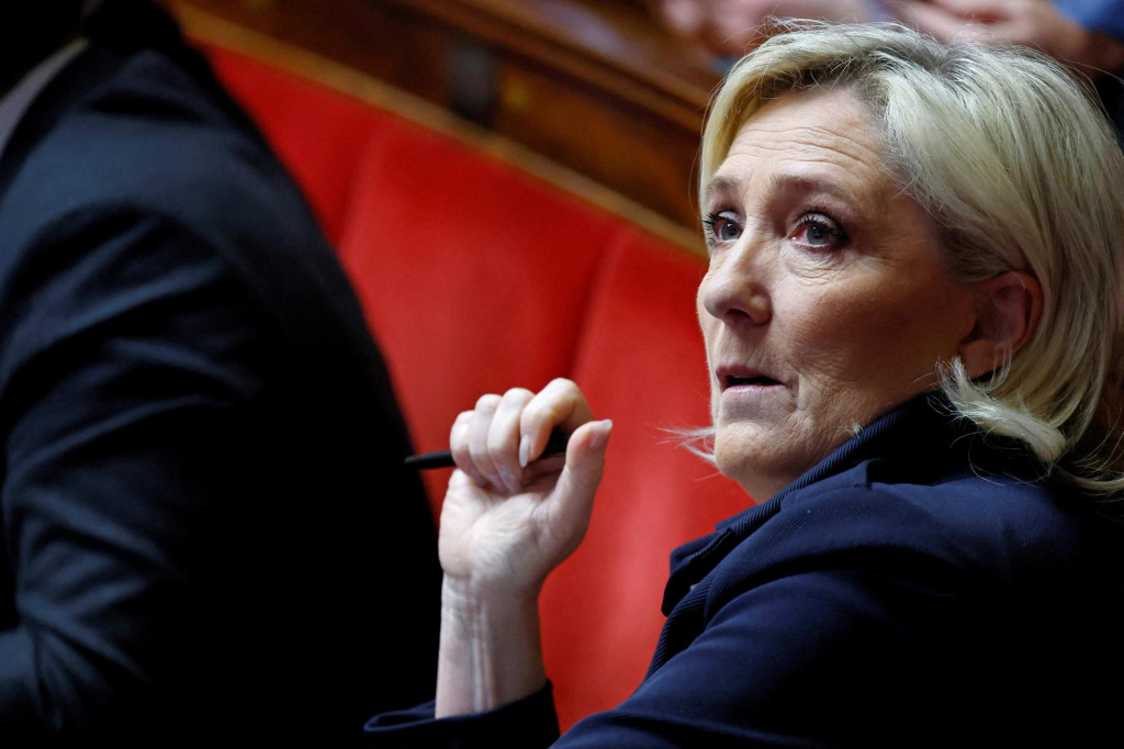 Francúzska krajne pravicová politička Marine Le Penová. FOTO: Reuters