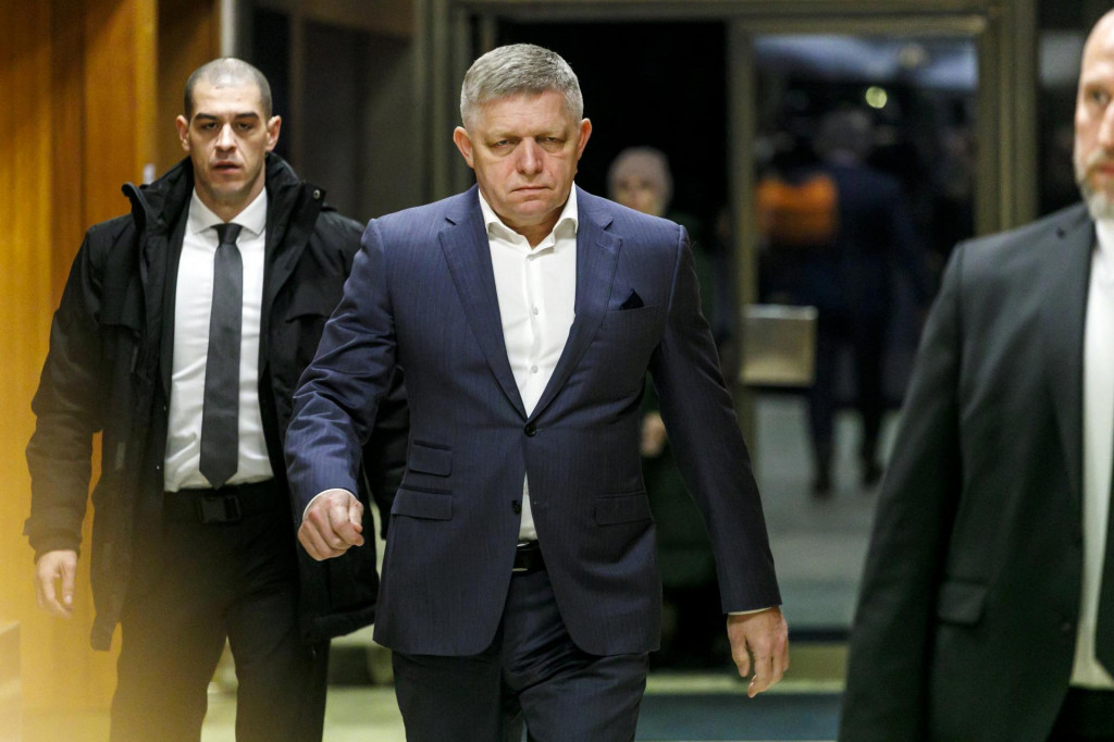 Predseda vl&aacute;dy Robert Fico. FOTO: TASR/Dano Veselsk&yacute;