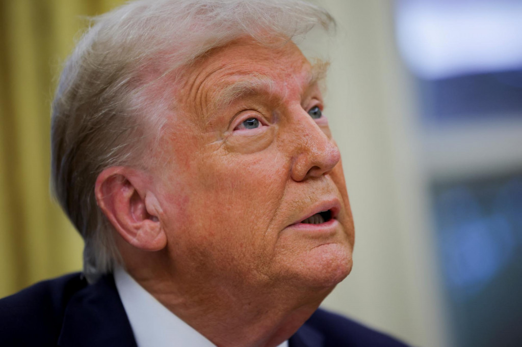 Na snímke americký prezident Donald Trump. FOTO: Reuters