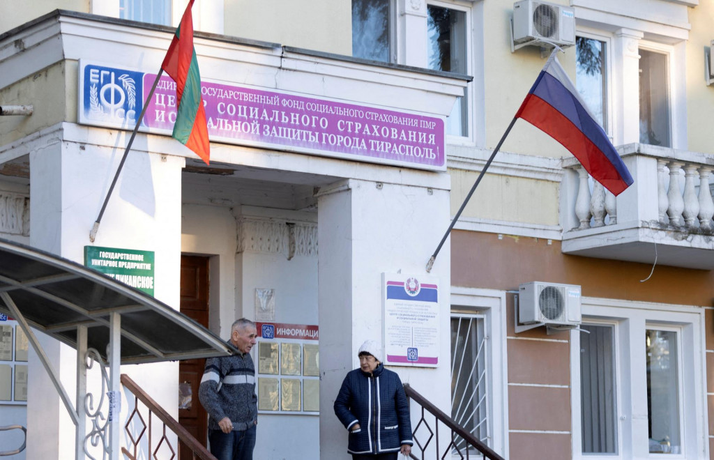 Tiraspol v moldavskom oddelenom regióne Podnestersko. FOTO: Reuters