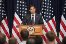 Americký minister zahraničných vecí Marco Rubio. FOTO: Reuters
