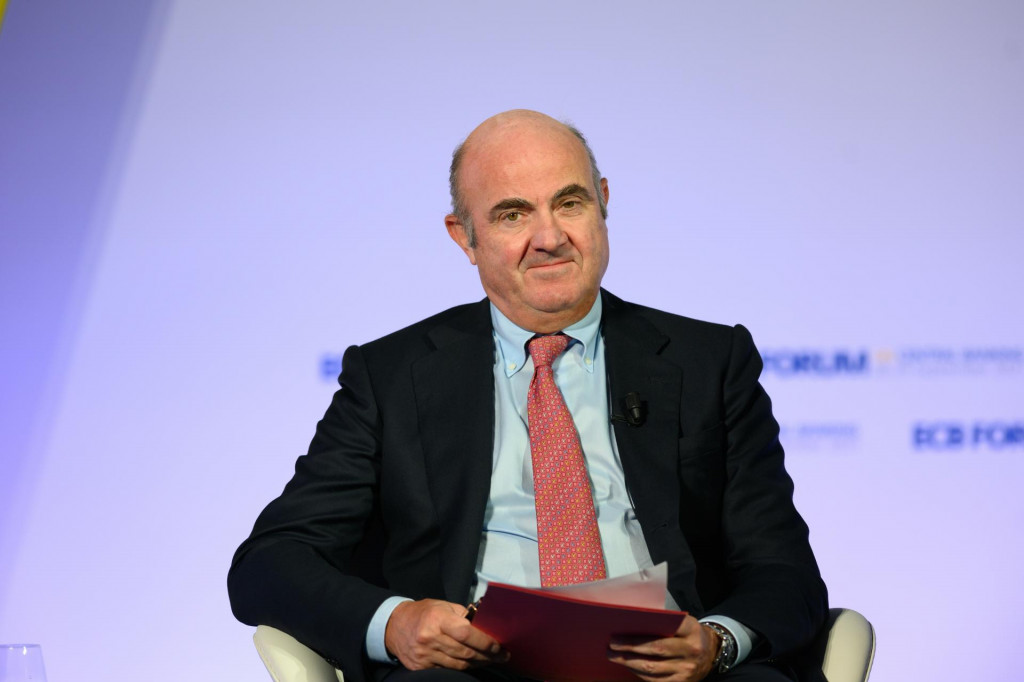 Po januárovom zasadnutí Rady guvernérov ECB poskytol jej viceprezident Luis de Guindos HN exkluzívny rozhovor. FOTO: ECB