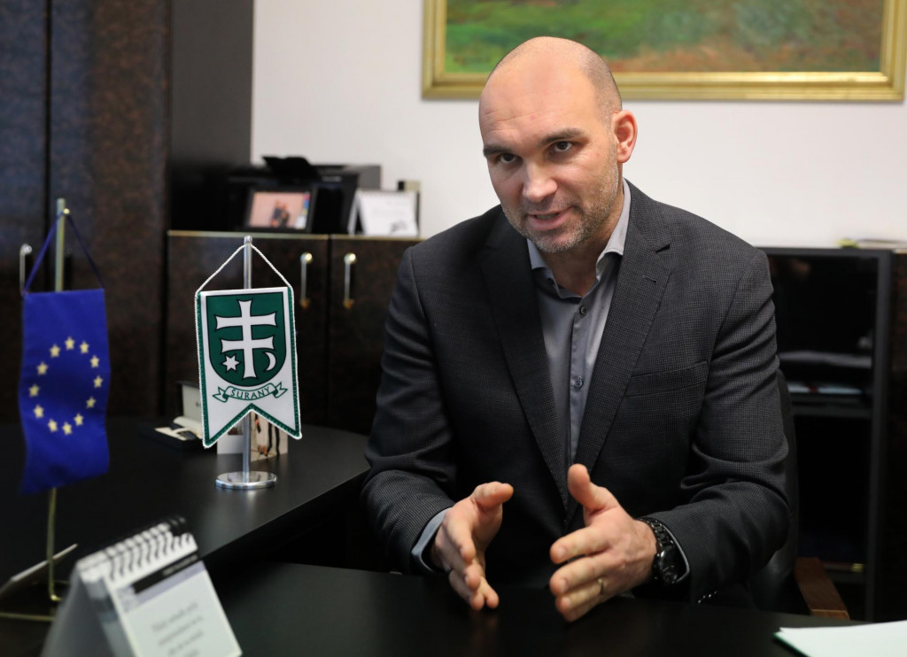 Primátor mesta Šurany Marcel Filaga. FOTO: HN/Pavol Funtál