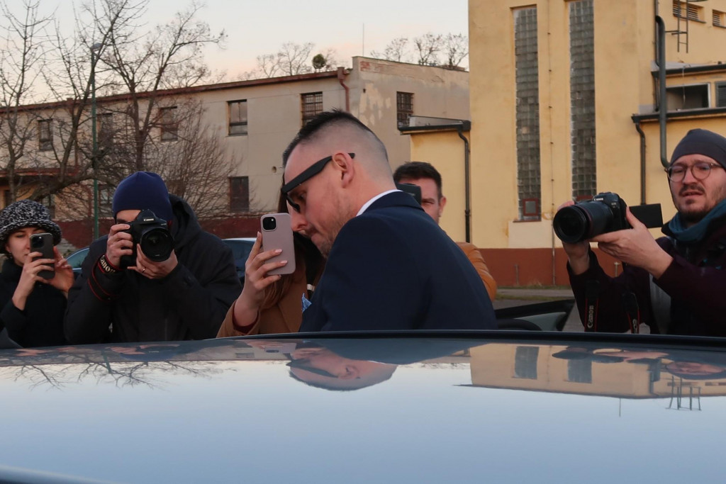 Na snímke trestne stíhaný Daniel Bombic.

FOTO: TASR/O. Hercegh