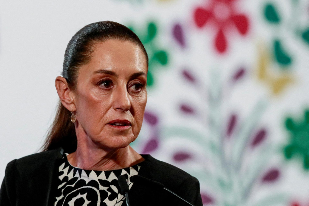 Mexická prezidentka Claudia Sheinbaumová. FOTO: REUTERS