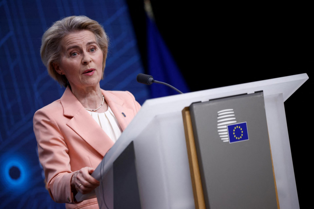 Predsedníčka Európskej komisie Ursula von der Leyenová. FOTO: Reuters