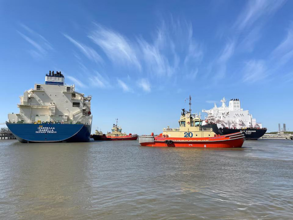 USA vyviezli v januári celkovo 8,46 milióna ton LNG. FOTO: Reuters