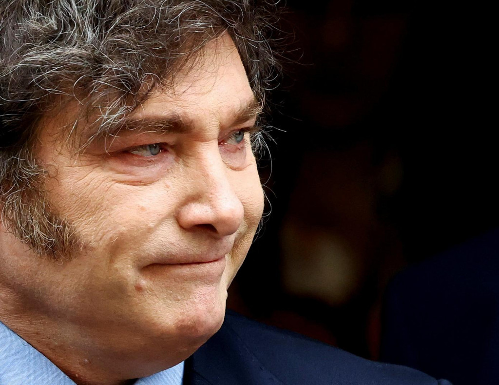 Argentínsky prezident Javier Milei. FOTO: Reuters