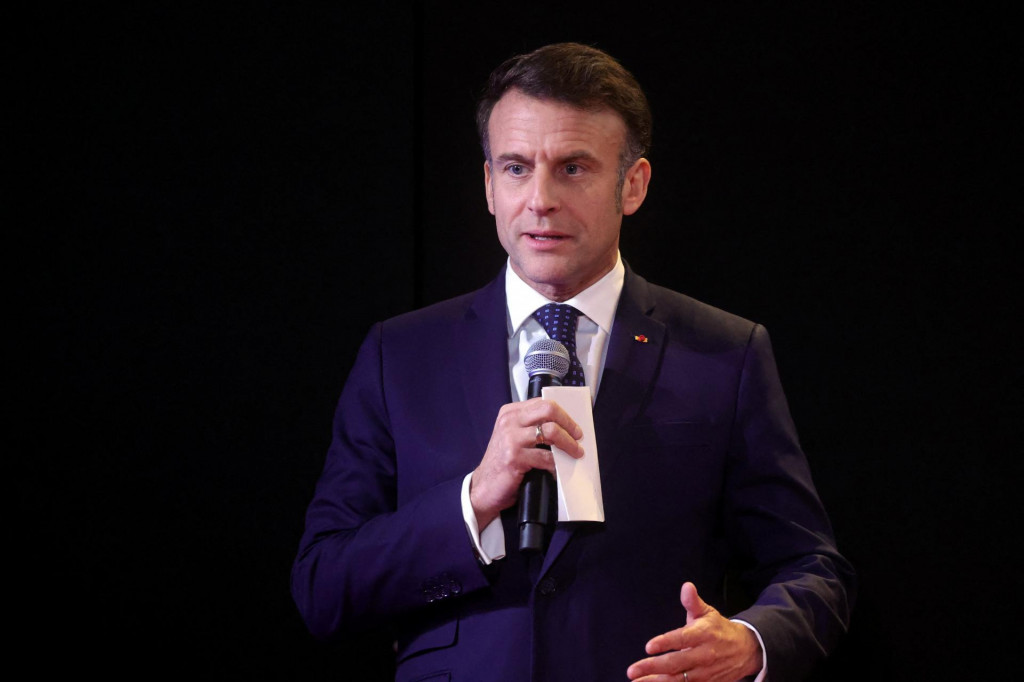 Francúzsky prezident Emmanuel Macron. FOTO: Reuters