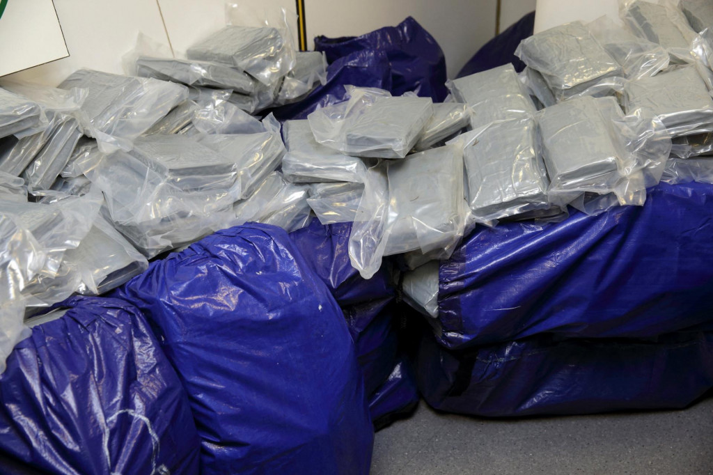 Zadržaný kokaín. FOTO: Reuters