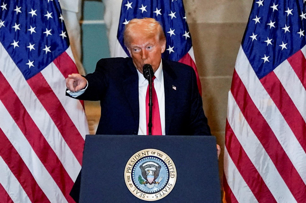 Prezident USA Donald Trump. FOTO: Reuters