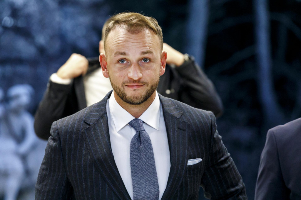 Na snímke minister vnútra Matúš Šutaj Eštok (Hlas). FOTO: TASR/Dano Veselský