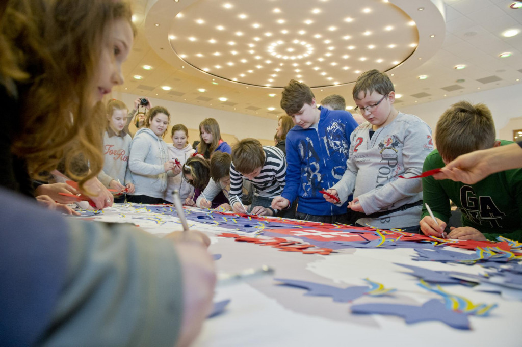 Keďže vojna v ich krajine stále trvá, Slovensko sa rozhodlo, že deti z Ukrajiny začlení do vzdelávacieho procesu. FOTO: TASR/M. Svítok