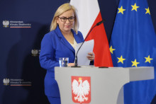 Poľská ministerka pre klímu a životné prostredie Paulina Hennig-Klosková. FOTO: TASR/PAP