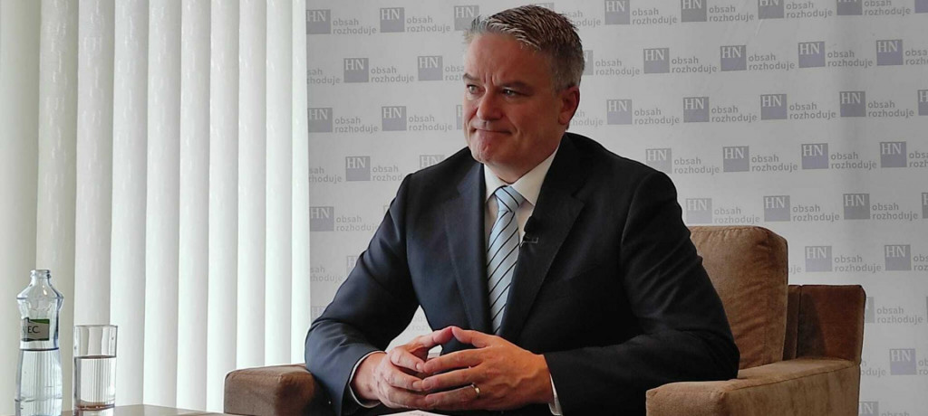 Mathias Cormann, generálny tajomník OECD. FOTO: HN/Filip Duffala