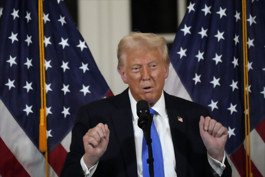 Americký prezident Donald Trump. FOTO: TASR/AP