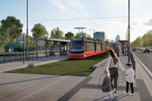 Modernizácia radiály prinesie pre obyvateľov Ružinova novinky. FOTO: Hlavné Mesto SR