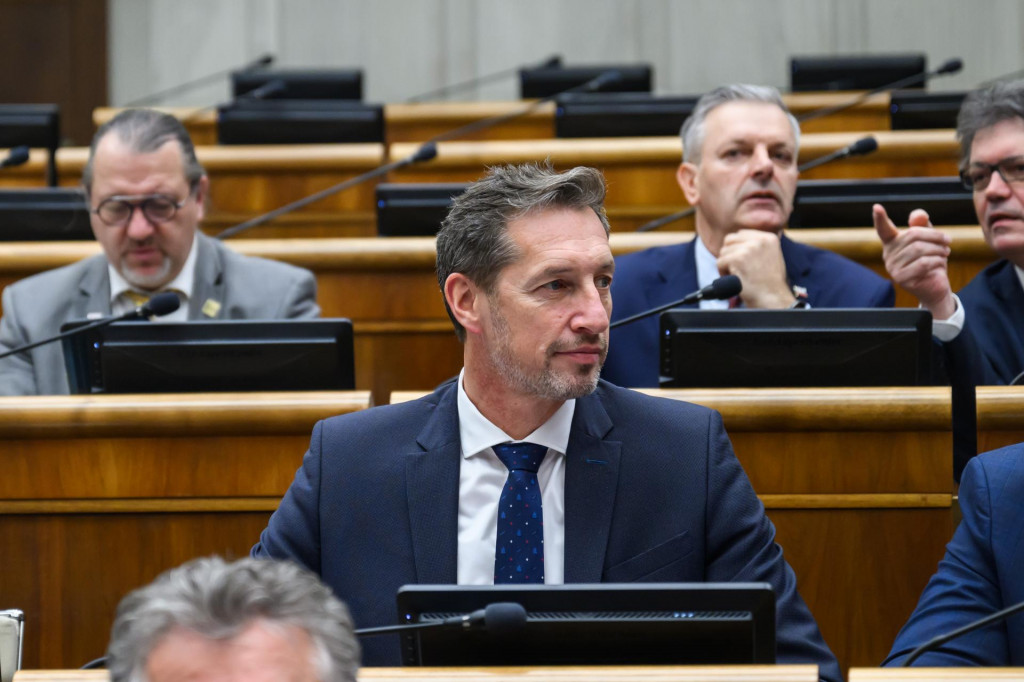 Poslanec Národnej rady a šéf KDH Milan Majerský. FOTO: TASR/Jaroslav Novák