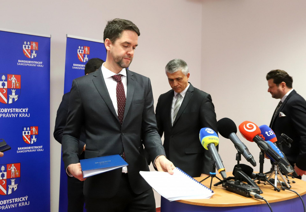 Predseda Banskobystrického samosprávneho kraja Ondrej Lunter. FOTO: TASR/Ján Krošlák