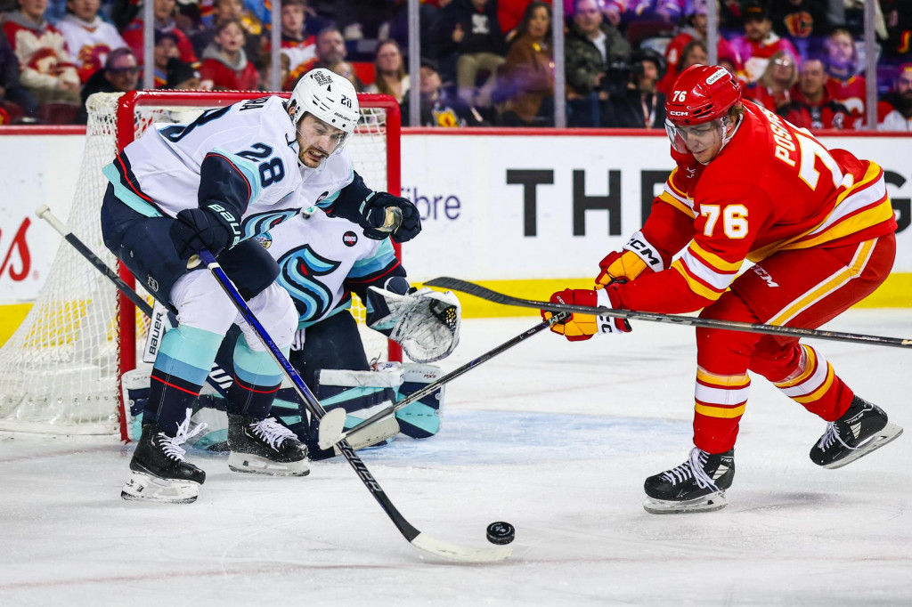 V drese domácich nastúpil aj slovenský útočník Martin Pospíšil, no do kanadského bodovania sa nezapísal. FOTO: REUTERS