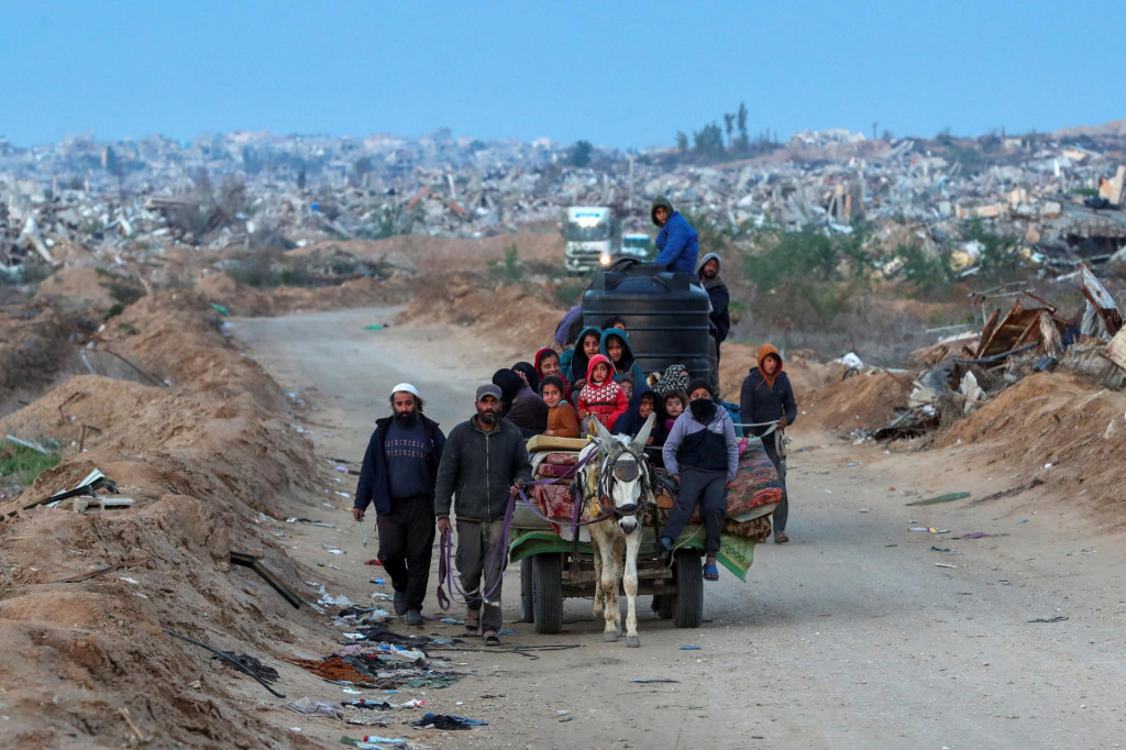 Koridor Necarim podľa agentúry AP oddeľuje severnú časť Pásma Gazy od južnej. FOTO: REUTERS