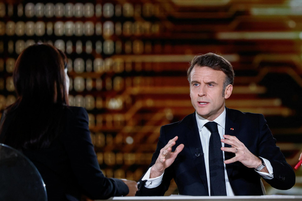 Francúzsky prezident Emmanuel Macron. FOTO: Reuters