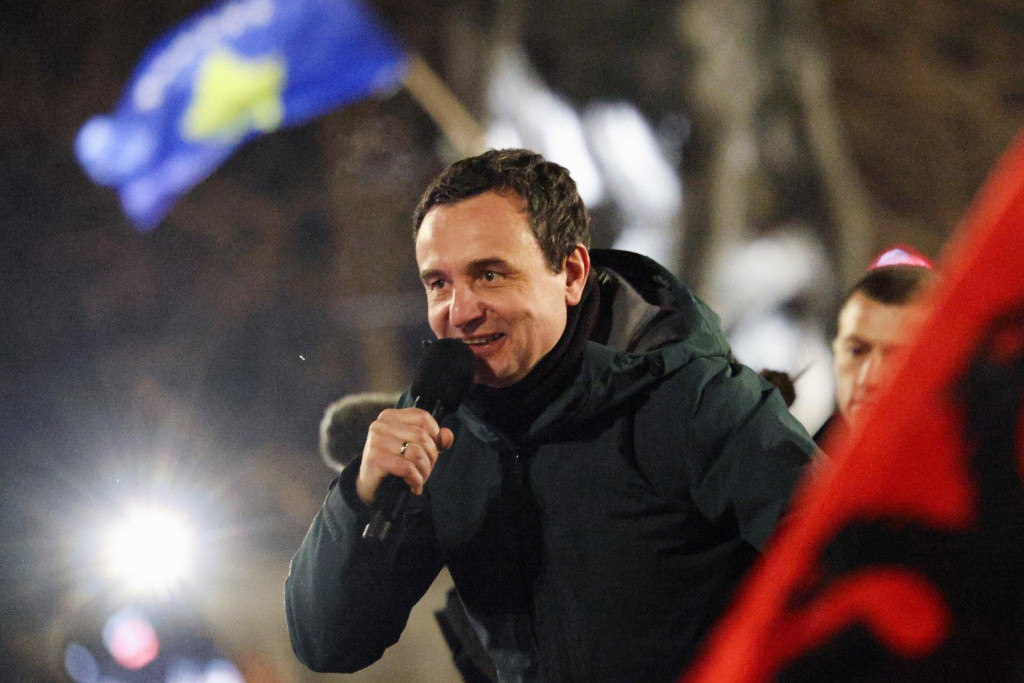 Kosovský premiér Albin Kurti. FOTO: Reuters