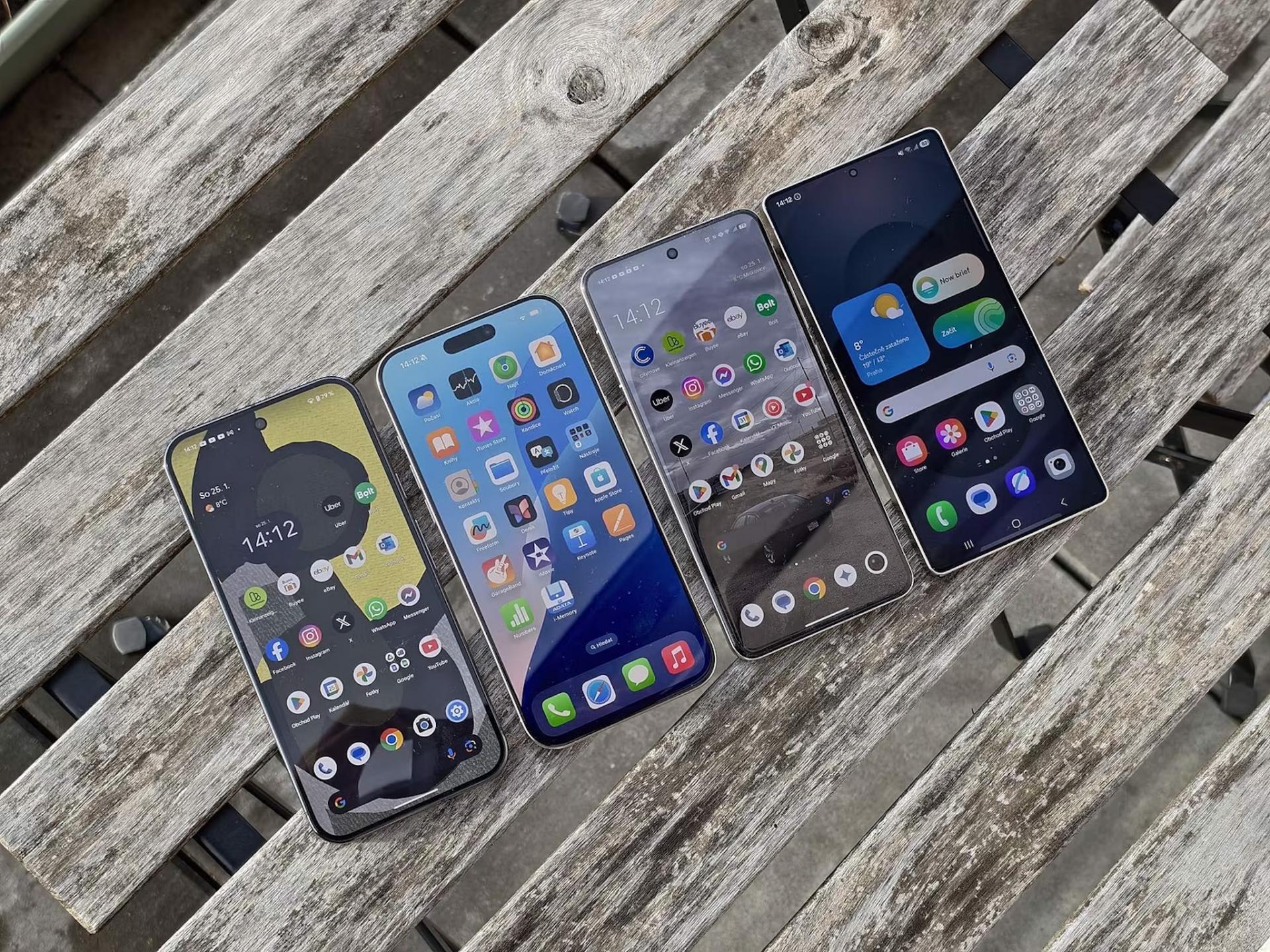 Ponuka špičkových smartfónov s najnovšou technikou je veľmi bohatá. K minuloročným novinkám od Applu a Googlu stihli mnohí výrobcovia pridať svoje nové modely. My sme tak porovnali prístroje štyroch značiek, ktoré pochádzajú z troch kontinentov a používajú dva rôzne operačné systémy.