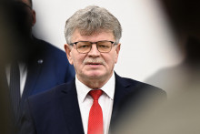 Predseda Odborového zväzu pracovníkov školstva a vedy na Slovensku Pavel Ondek. FOTO: TASR/Pavel Neubauer