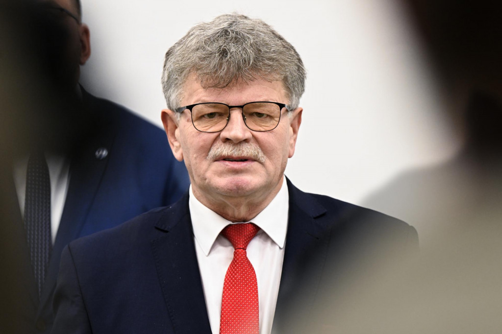 Predseda Odborového zväzu pracovníkov školstva a vedy na Slovensku Pavel Ondek. FOTO: TASR/Pavel Neubauer