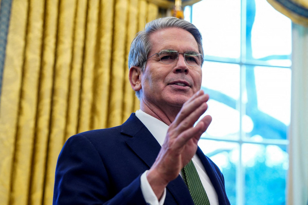 Americký minister financií Scott Bessent. FOTO: REUTERS
