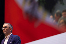 Líder krajne pravicovej Strany slobody (FPO) Herbert Kickl. FOOT: Reuters