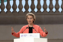 Predsedkyňa Európskej komisie Ursula von der Leyenová. FOTO: TASR/AP