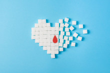 cukrovka, diabetes, cukor, srdce, diabetes mellitus, zlomené srdce SNÍMKA: Shutterstock