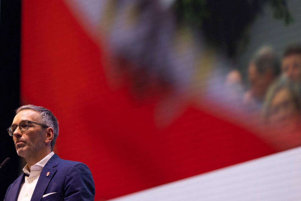 Líder krajne pravicovej Strany slobody (FPO) Herbert Kickl. FOOT: Reuters