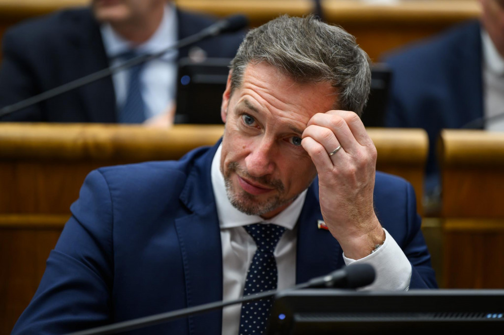 Opozičný poslanec Národnej rady a šéf KDH Milan Majerský. FOTO: TASR/Jaroslav Novák