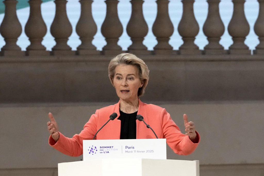Predsedkyňa Európskej komisie Ursula von der Leyenová. FOTO: TASR/AP