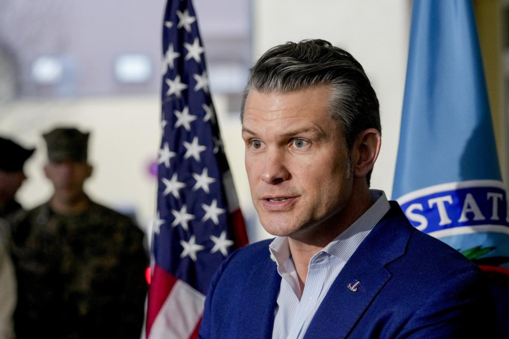 Americký minister obrany Pete Hegseth. FOTO: TASR/AP