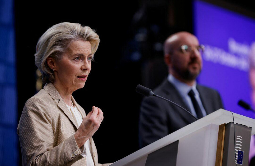 Šéfka Európskej komisie Ursula von der Leyenová. FOTO: Reuters