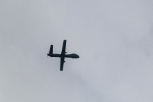 Rusko podniklo útoky dronmi na viaceré ukrjainské mestá. FOTO: Reuters