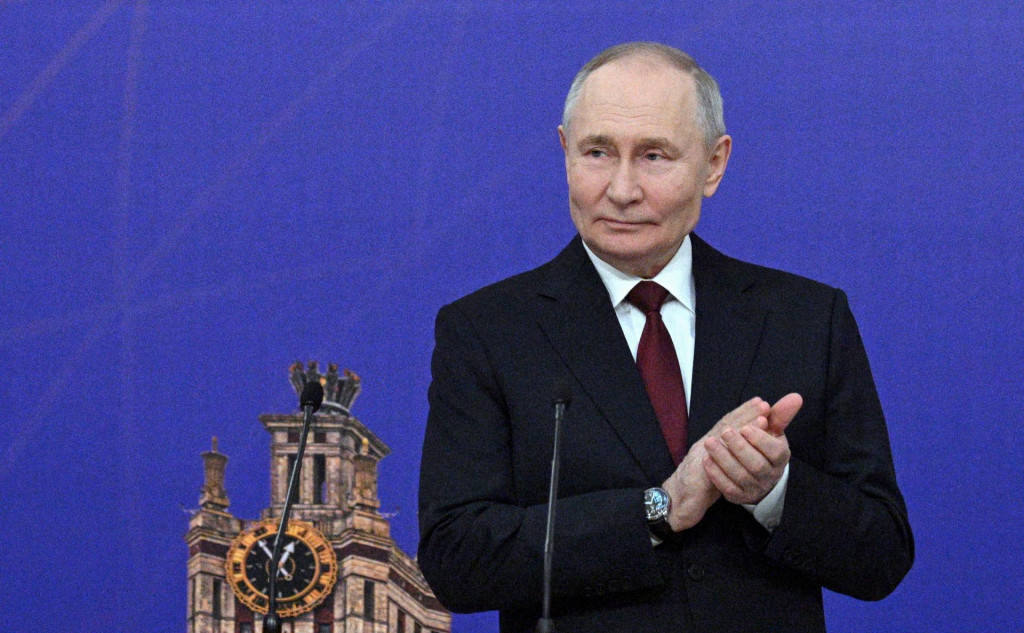 Ruský prezident Vladimir Putin. FOTO: Reuters