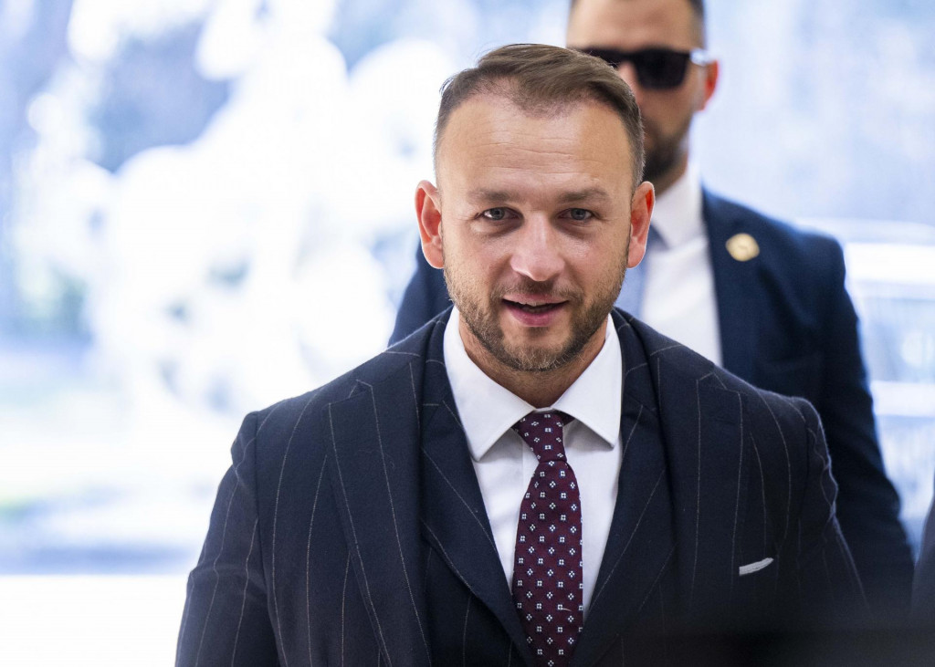 Minister vn&uacute;tra Mat&uacute;&scaron; &Scaron;utaj E&scaron;tok. FOTO: TASR/Jakub Kotian
