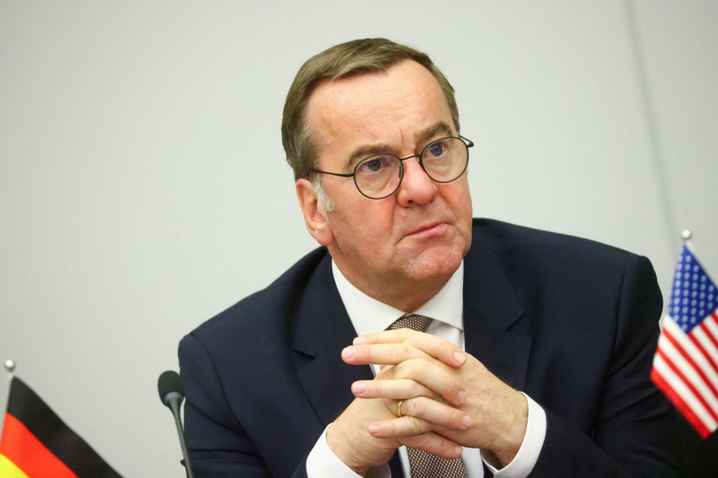 Nemecký minister obrany Boris Pistorius. FOTO: Reuters