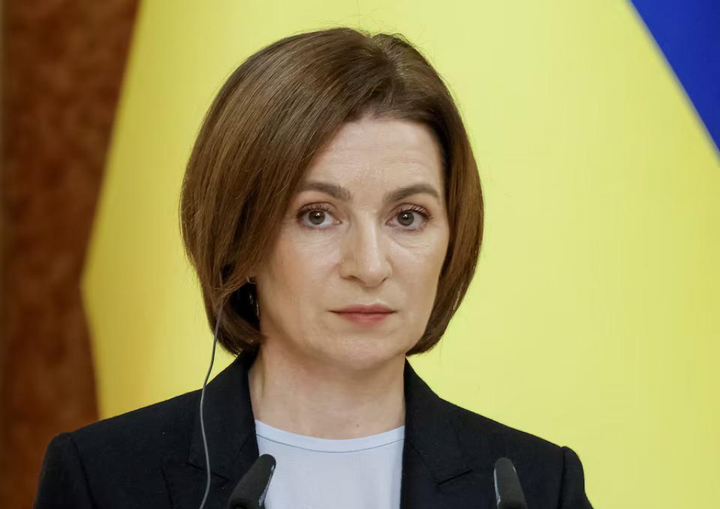Moldavská prezidentka Maia Sanduová. FOTO: Reuters