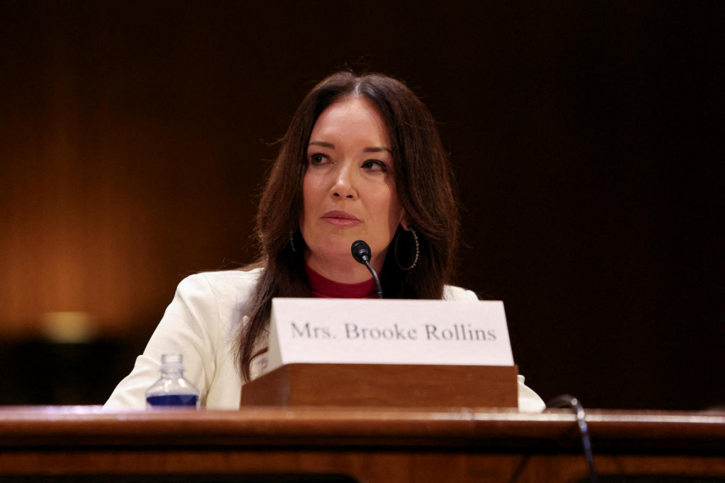 Brooke Rollinsová obsadí post ministerky poľnohospodárstva USA. FOTO: Reuters